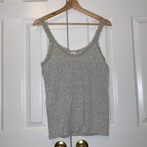 NWT Fabletics Seamless Tank - Heather Grey
